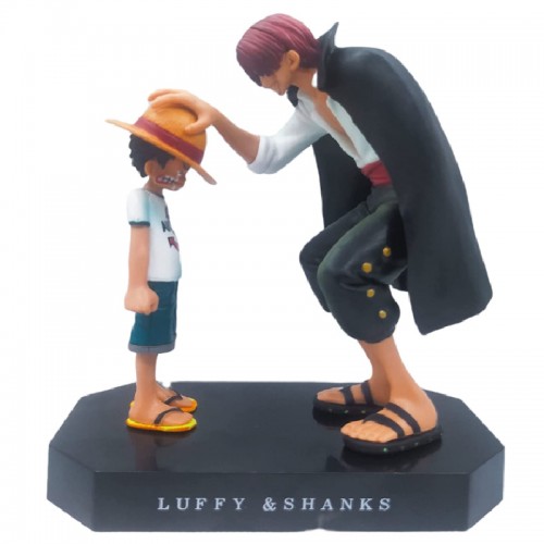SKEIDO One Piece Four Emperors Shanks 18cm Straw Hat Luffy Ace Roronoa Zoro PVC Anime Figure Collectible Model Figurine Toys Gift